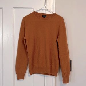 J. Crew 100% Cashmere classic crew neck sweater size M
